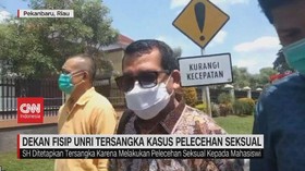 VIDEO: Dekan FISIP UNRI Tersangka Kasus Pelecehan Seksual