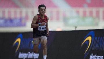Berita Panas dari Dunia Sport CNN : Indonesia Petik Emas ke-14 dari Atletik Berkat Rekor Partin