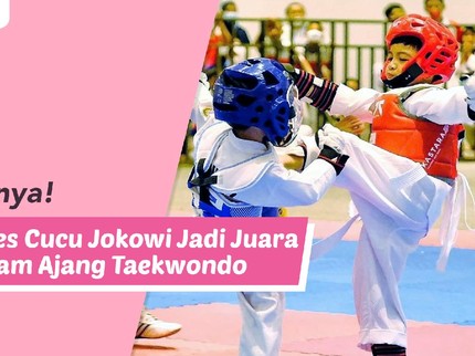 Hebatnya! Jan Ethes Cucu Jokowi Jadi Juara dalam Ajang Taekwondo
