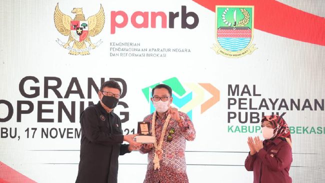 Lotte Grosir Diresmikan, Jabar Kini Punya 7 Mal Pelayanan Publik Gubernur Jawa Barat Ridwan Kamil berkomitmen untuk terus mendorong pendirian mal pelayanan publik (MPP) agar masyarakat di Jabar bisa terlayani dengan baik.