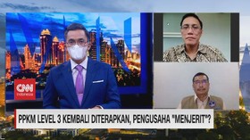 VIDEO: PPKM Level 3 Kembali Diterapkan, Pengusaha 