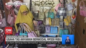 VIDEO: Usaha Tas Anyaman Bermodal 200 Ribu