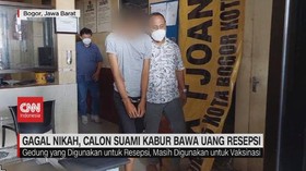 VIDEO: Gagal Nikah, Calon Suami Kabur Bawa Uang Resepsi