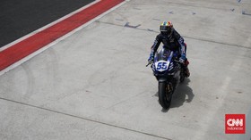 Alasan Galang Hendra Gagal Finis Race 1 Supersport WSBK Mandalika