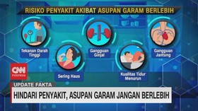 VIDEO: Hindari Penyakit, Asupan Garam Jangan Berlebih