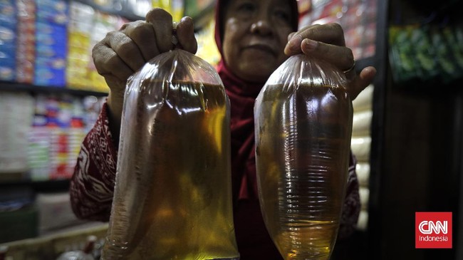 FOTO: Mahalnya Harga Minyak Goreng di Jakarta