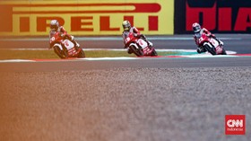 FOTO: Pembalap Asia Talent Cup Jajal Sirkuit Mandalika