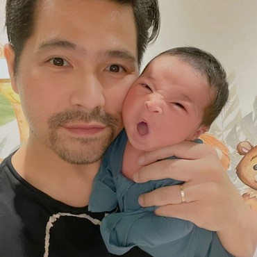 7 Potret Tampan Baby Aizen Anak Erick Iskandar Berdarah Brasil