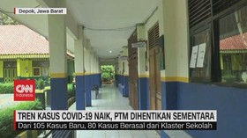 VIDEO: Tren Kasus Covid-19 Naik, PTM Dihentikan Sementara