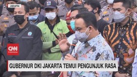 VIDEO: Gubernur DKI Jakarta Temui Pengunjuk Rasa