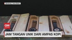 VIDEO: Jam Tangan Unik Dari Ampas Kopi