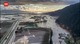 VIDEO: 18 Ribu Orang Terdampar Banjir dan Longsor di Kanada