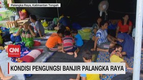 VIDEO: Kondisi Pengungsi Banjir Palangka Raya