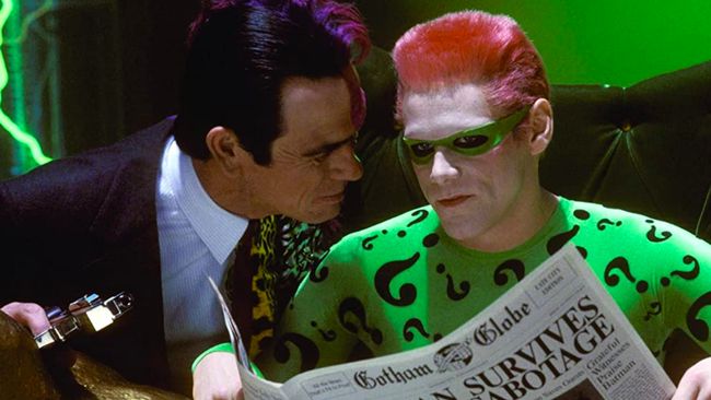 Jadwal Bioskop Trans TV hari ini (23 Juni) Batman Forever. Berikut sinopsis Batman Forever dibintangi Val Kilmer hingga Tommy Lee Jones.