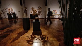 FOTO: Menjaga Budaya dalam Pameran 'Wayang Rupa Kita'