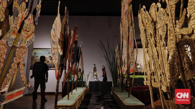 FOTO: Menjaga Budaya dalam Pameran 'Wayang Rupa Kita'