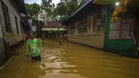 Hujan Deras, 10 Kelurahan di Tanjungbalai Sumut Banjir