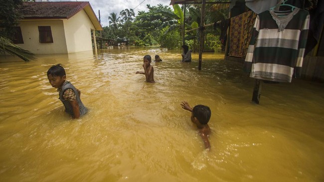 Selain banjir Sintang di Kalbar yang belum surut dalam sebulan, saat ini hampir seluruh wilayah Kalimantan dikepung banjir.
