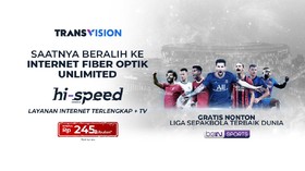 Transvision Hi-Speed Hadirkan Kenyamanan Internet Tak Berbatas