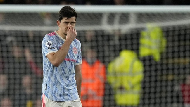 Harry Maguire menyampaikan salam perpisahan pada Ole Gunnar Solskjaer yang tak lagi menjabat sebagai pelatih Manchester United.