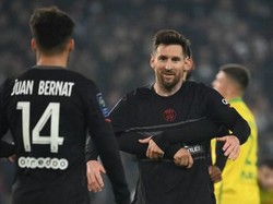 PSG Vs Nantes: Messi Cetak Gol, 10 Pemain Les Parisiens Menang 3-1