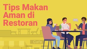 INFOGRAFIS: Tips Makan Aman di Restoran