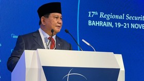 Di Bahrain, Prabowo Tegaskan Komitmen Indonesia Dukung Palestina Damai