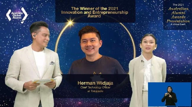 Chief Technology Officer (CTO) di Tokopedia, Herman Widjaja mengungkapkan mimpinya untuk memajukan Indonesia dengan memanfaatkan teknologi.