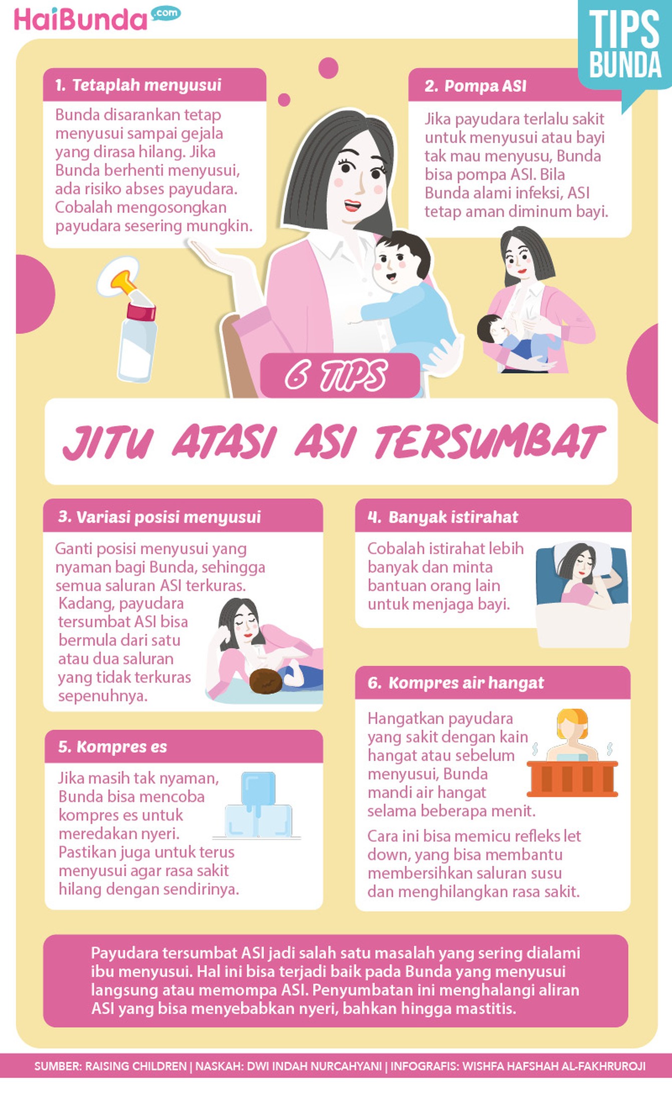 6 Tips Jitu Atasi Asi Tersumbat