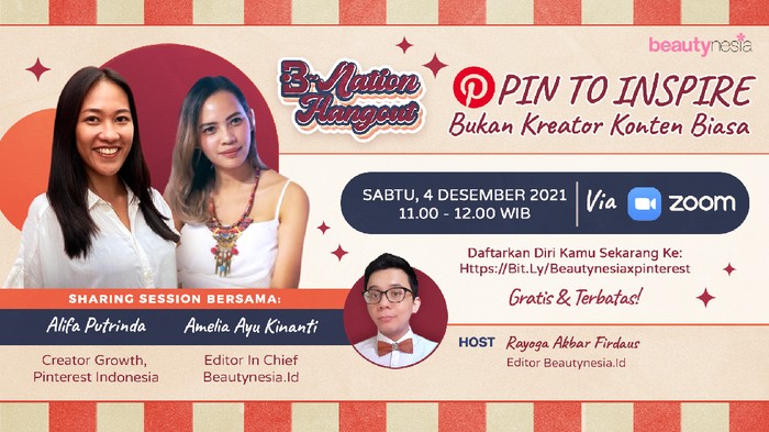 Mau Jadi Content Creator? Yuk, Daftar Kelas Online Bersama Pinterest, Gratis!