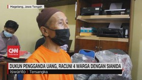 VIDEO: Dukun Pengganda Uang, Racuni 4 Warga dengan Sianida