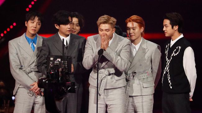 Dalam daftar yang dirilis pada Jumat (7/1), kali ini boyband BTS menduduki puncak daftar album K-Pop terlaris pada 2021 lewat album single Butter.