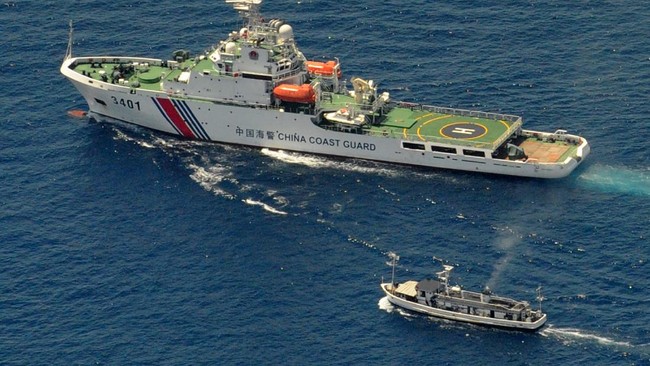 AS dan sejumlah negara lainnya beramai-ramai mengecam aksi China yang menembakkan meriam air ke kapal Filipina di Laut China Selatan akhir pekan lalu.