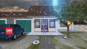 VIDEO: Cara-cara Hindari Sambaran Petir Saat Hujan