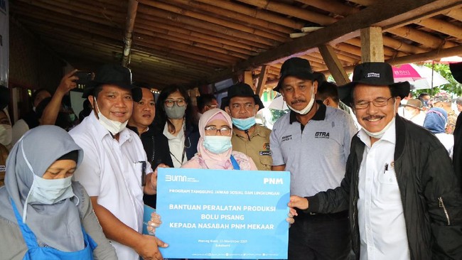 PT PNM melakukan pemberdayaan masyarakat pada Program Reforma Agraria di Kecamatan Warung Kiara, Kabupaten Sukabumi dengan menggandeng sejumlah kementerian.
