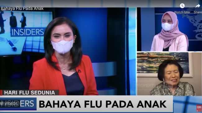 Indonesia Influenza Foundation mengajak kalangan orangtua untuk mewaspadai virus influenza yang bisa menyerang pada anak.