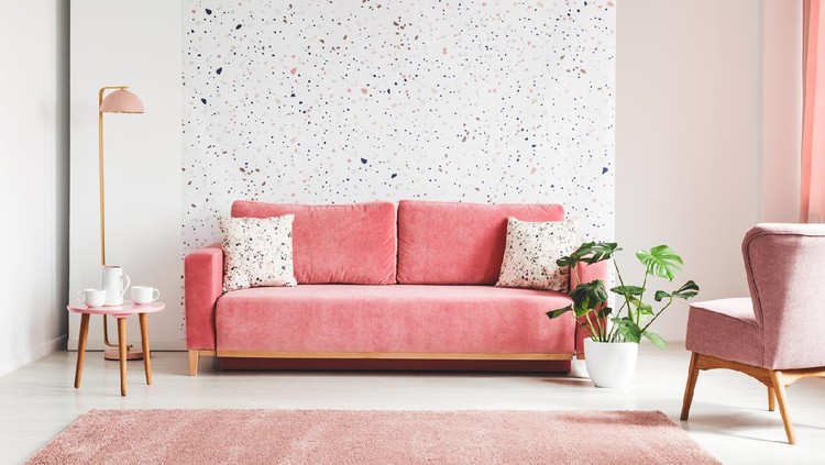 ilustrasi wallpaper rumah minimalis
