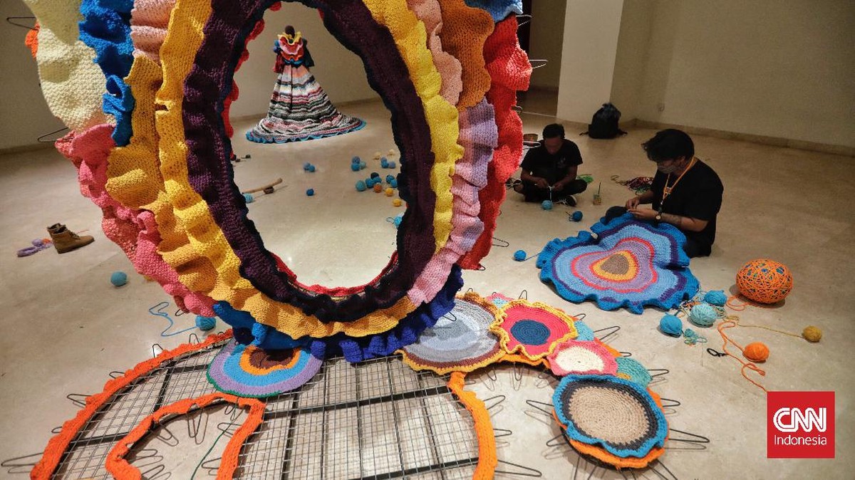 FOTO: Jakarta Biennale 2021, dari Pandemi hingga Soal Gender