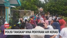 VIDEO: Polisi Tangkap WNA Penyiram Air Keras