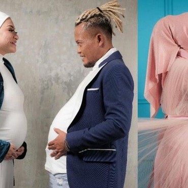Dari Romantis hingga Kocak, 7 Gaya Maternity Shoot Nathalie Holscher & Sule