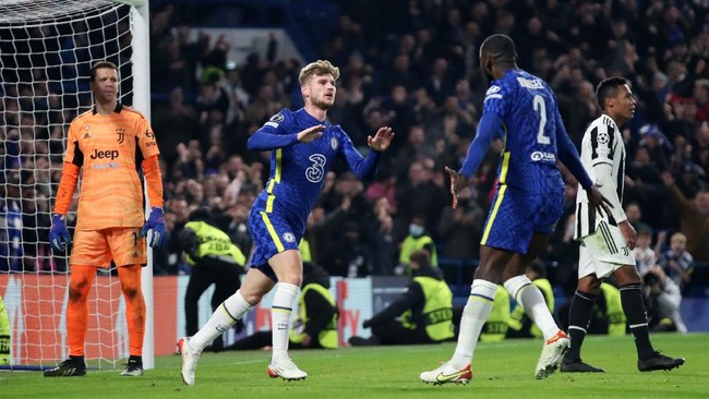 Chelsea mengukir kemenangan telak 4-0 atas Juventus pada machday kelima Grup H di Liga Champions.