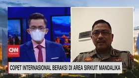 VIDEO: Copet Internasional Beraksi di Area Sirkuit Mandalika
