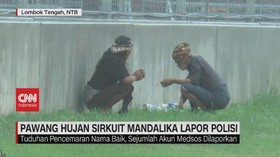 VIDEO: Pawang Hujan Sirkuit Mandalika Lapor Polisi