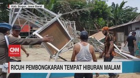 VIDEO: Ricuh Pembongkaran Tempat Hiburan Malam