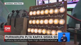 VIDEO: Siswa SD Buat Protipe Pembangkit Litrik Tenaga Angin
