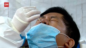VIDEO: Kasus Covid-19 Landai, Pegawai Pemkot Surabaya Lakukan Tes PCR