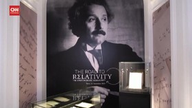 VIDEO: Manuskrip Albert Einstein Dilelang Rp187,8 Miliar