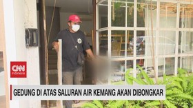 VIDEO: Gedung di Atas Saluran Air Kemang Akan Dibongkar
