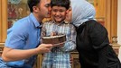 Anak Nassar dan Muzdalifah Falhan Abssar baru saja merayakan ulang tahunnya&period; Yuk kita intip potret Falhan&excl;