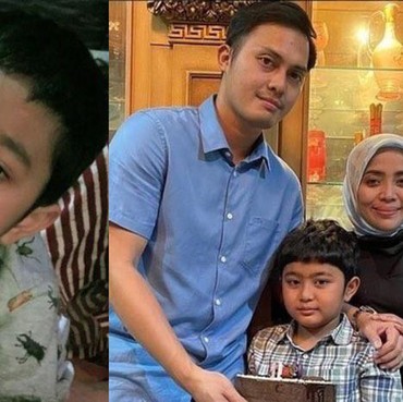 7 Potret Falhan Abssar Anak Nassar & Muzdalifah yang Makin Ganteng